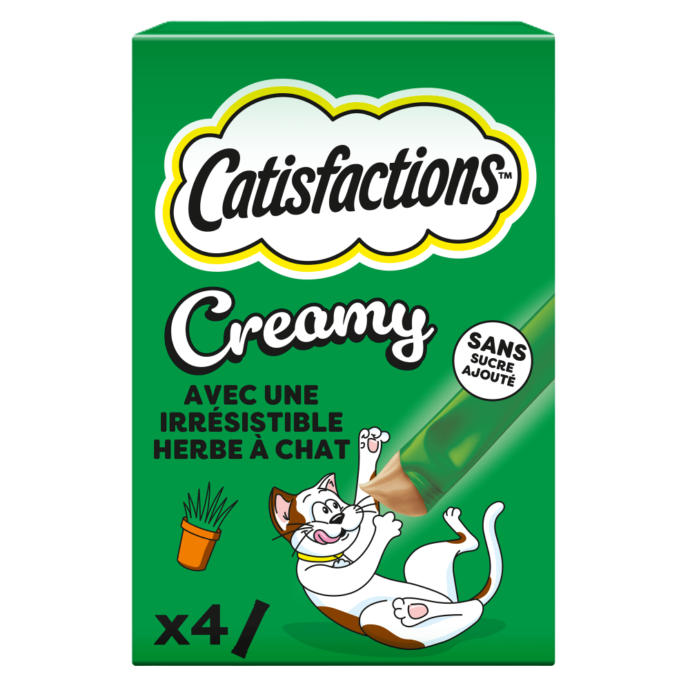 Friandises saveur herbe à chat pour chat et chaton - brand image